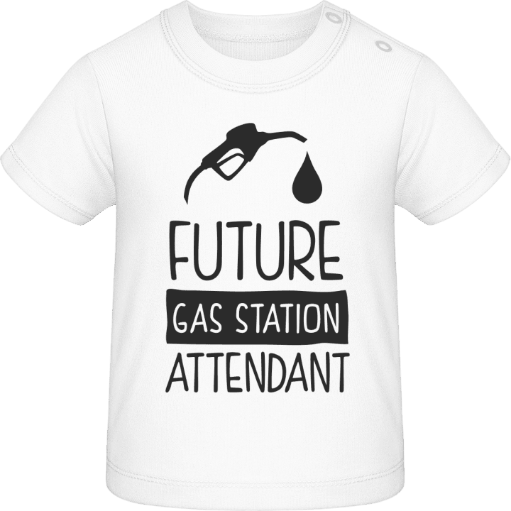 Future Gas Station Attendant T-shirt för bebisar contain pic