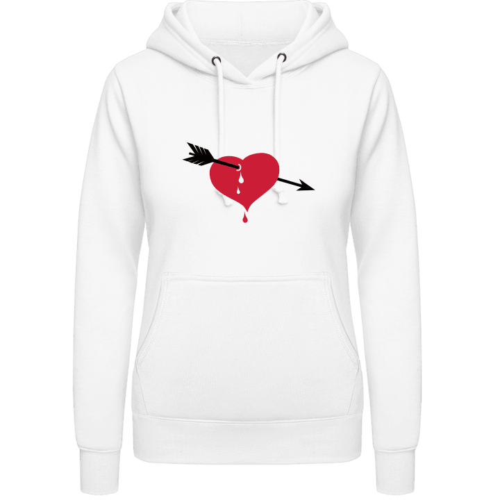 Heart and Arrow Women Hoodie contain pic