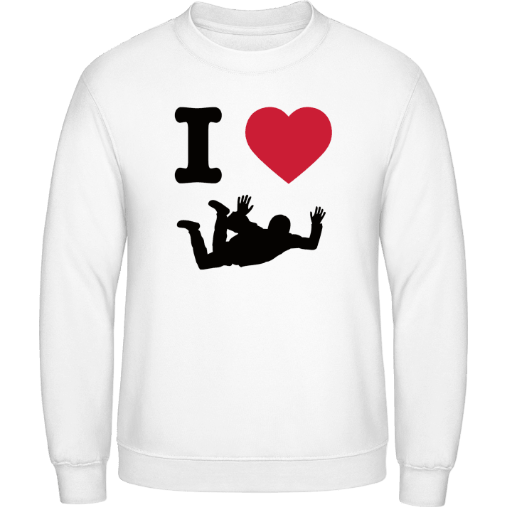 I Heart Skydiving Sweatshirt contain pic