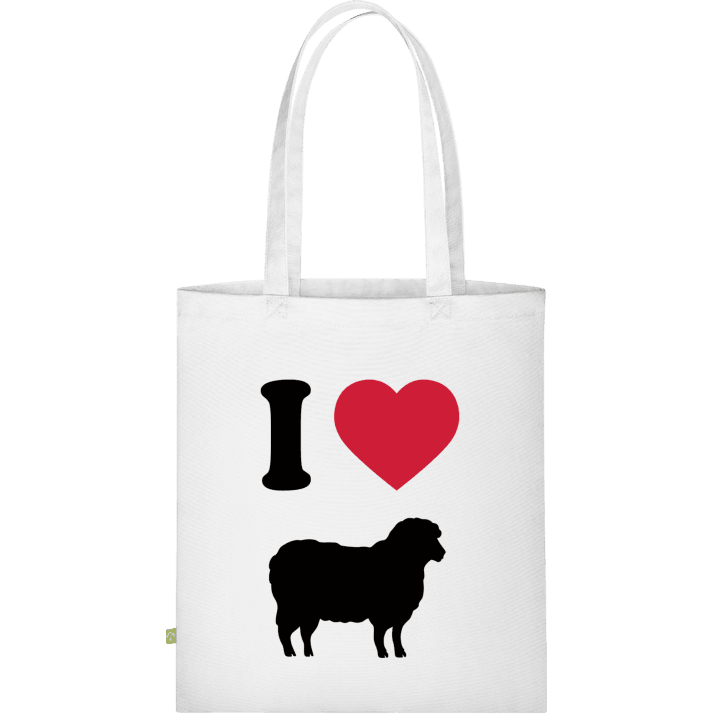 I Love Black Sheeps Stofftasche 0 image