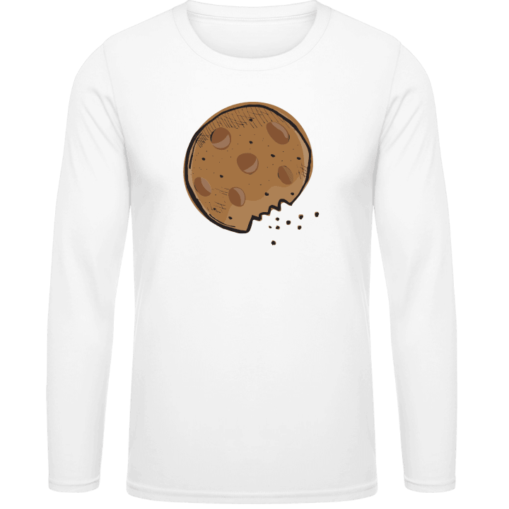 Bitten Off Cookie Long Sleeve Shirt contain pic