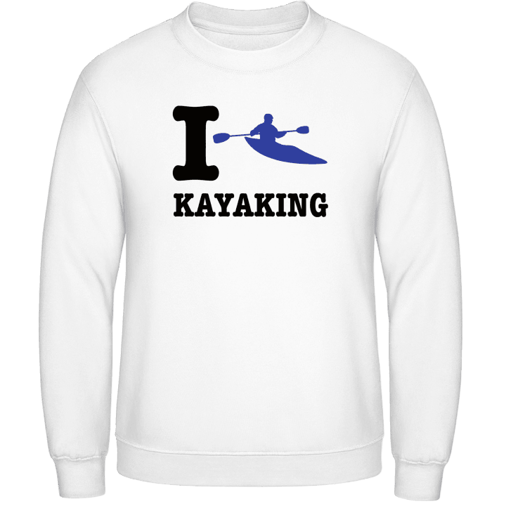 I Heart Kayaking Sweatshirt contain pic
