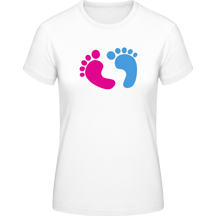 Baby Feet Inside T-shirt för kvinnor 0 image