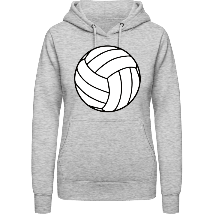 Volleyball Equipment Felpa con cappuccio da donna contain pic