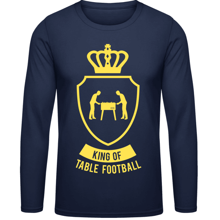 King of Table Football Langarmshirt contain pic