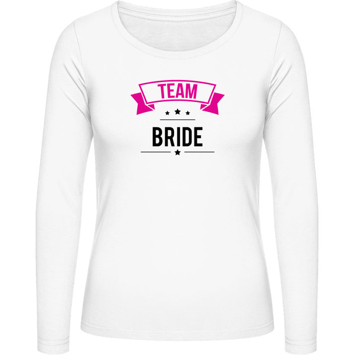 Team Bride Classic Vrouwen Lange Mouw Shirt contain pic