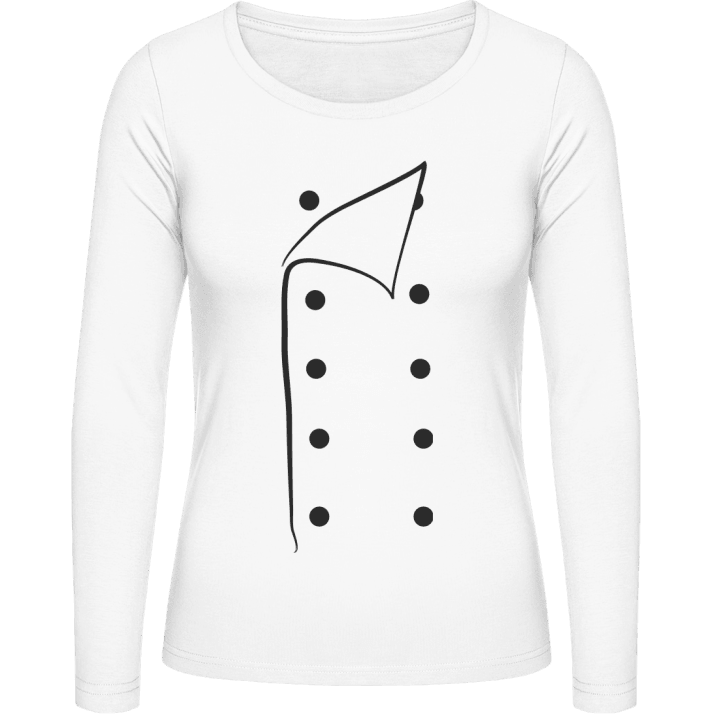 Cooking Suit Frauen Langarmshirt contain pic