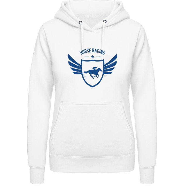 Horse Racing Winged Vrouwen Hoodie contain pic