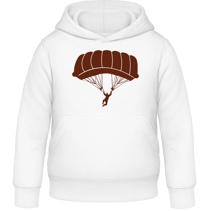 Skydiver Silhouette Kids Hoodie contain pic
