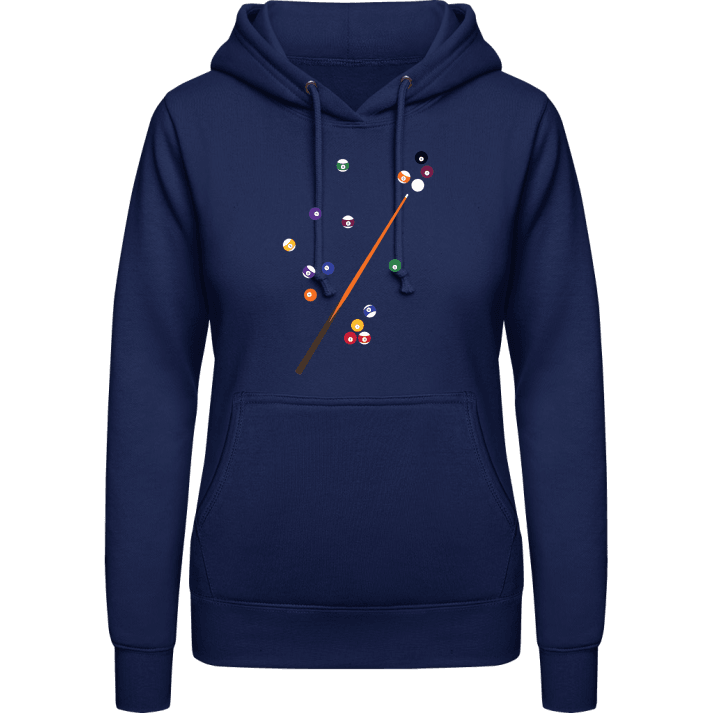 Billiards Illustration Vrouwen Hoodie contain pic