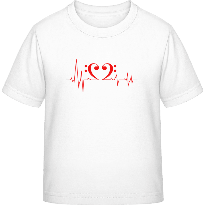 Bass Heart Frequence Kinderen T-shirt contain pic