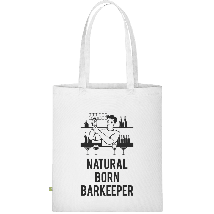 Natural Born Barkeeper Bolsa de tela contain pic