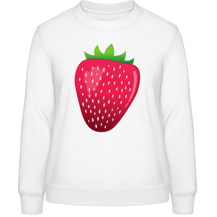 Strawberry Felpa donna contain pic