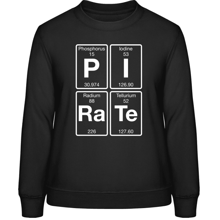 PIRATE Chemical Elements Women Sweatshirt contain pic