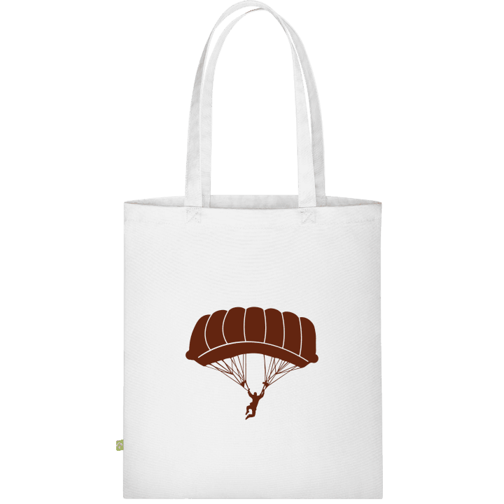 Skydiver Silhouette Väska av tyg contain pic