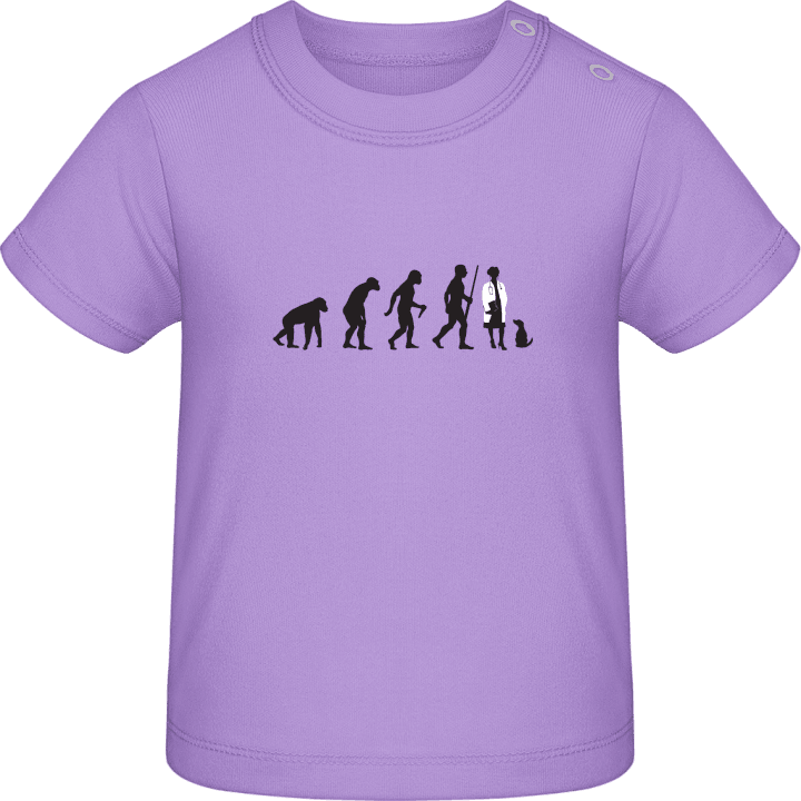 Female Veterinarian Evolution T-shirt för bebisar contain pic
