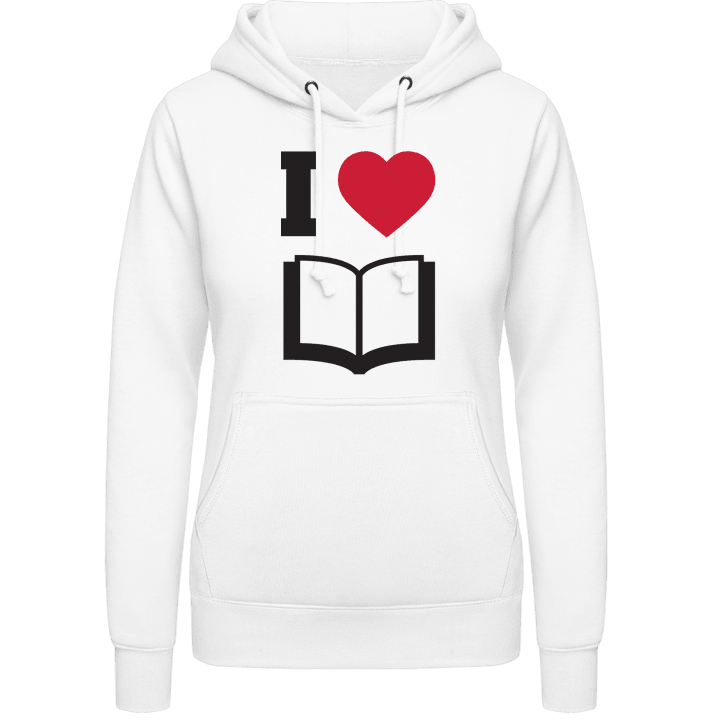 I Love Books Icon Sudadera con capucha para mujer 0 image