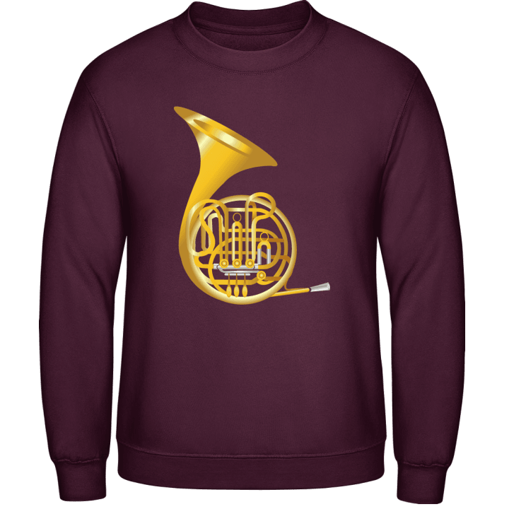 French Horn Instrument Sweatshirt contain pic