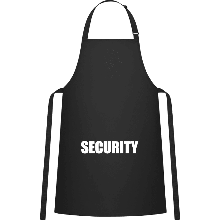 Security Guard Delantal de cocina contain pic