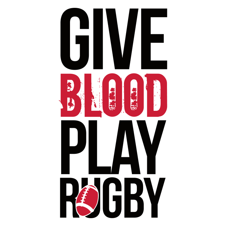 Give Blood Play Rugby Frauen Langarmshirt 0 image