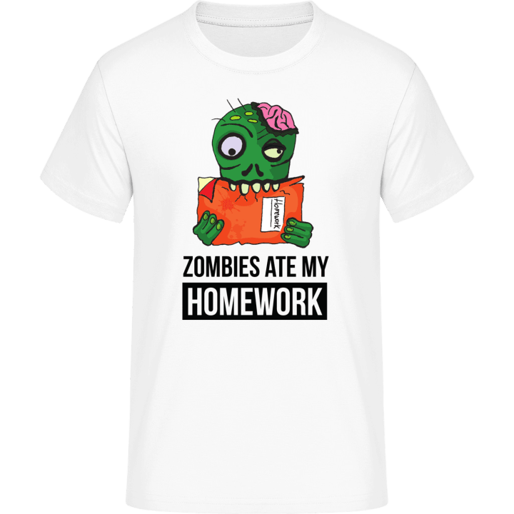 Zombies Ate My Homework T-Shirt 0 image