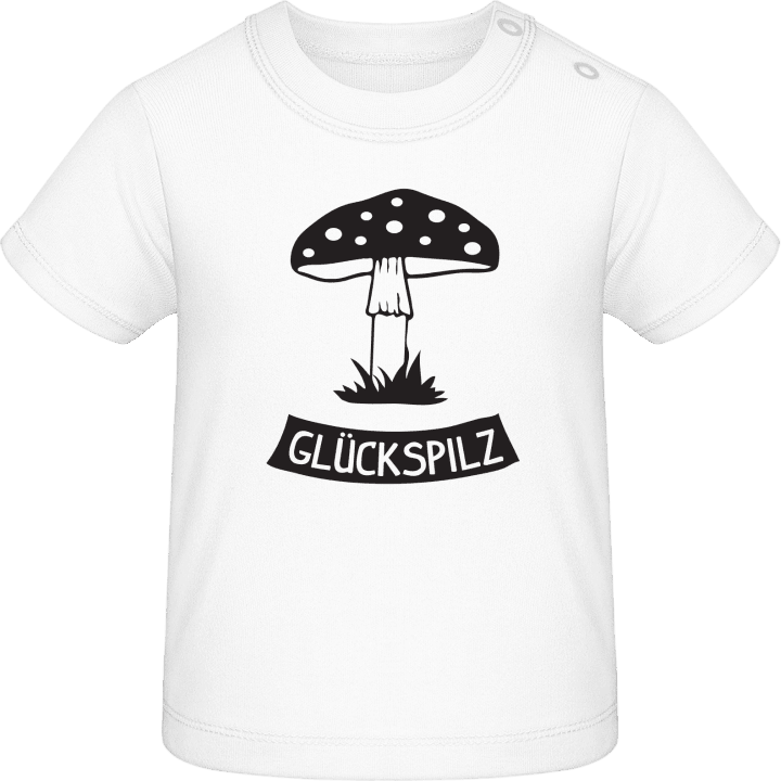 Glückspilz T-shirt bébé contain pic