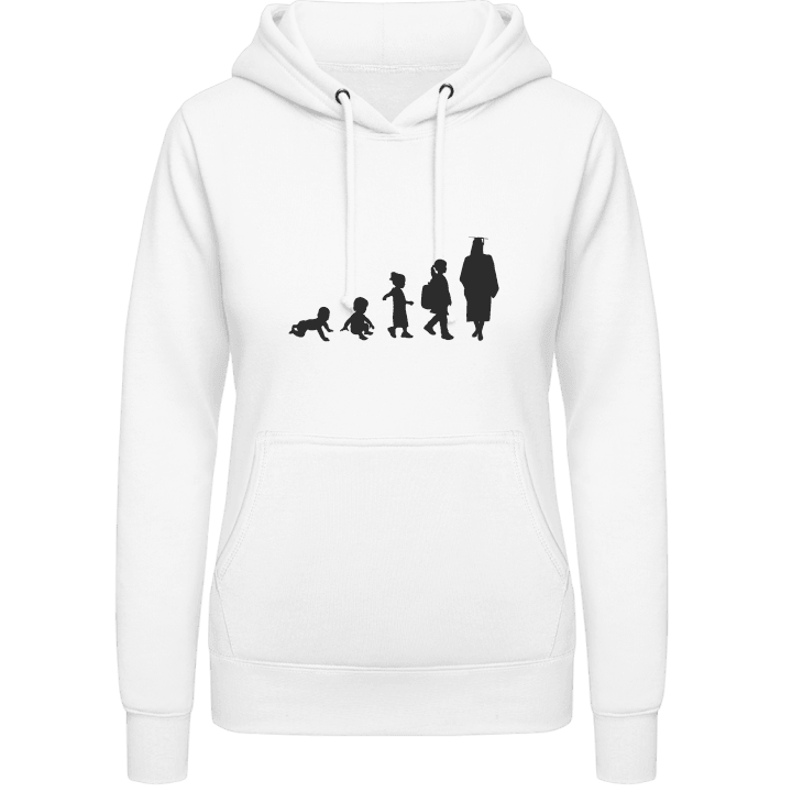 Graduate Girl Evolution Vrouwen Hoodie contain pic
