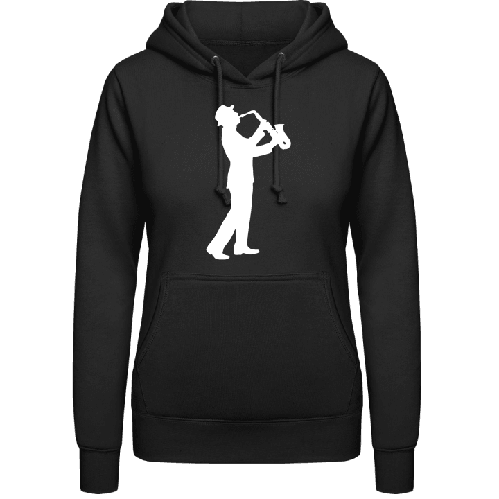 Saxophonist Jazz Women Hoodie contain pic