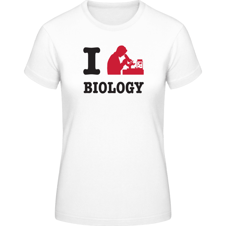 I Love Biology Women T-Shirt contain pic
