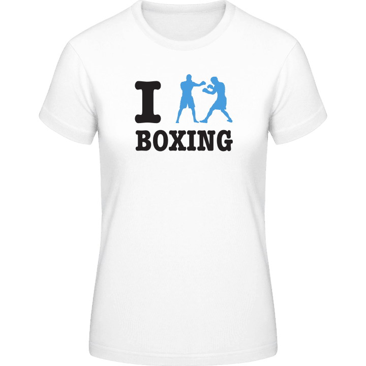 I Love Boxing Vrouwen T-shirt 0 image