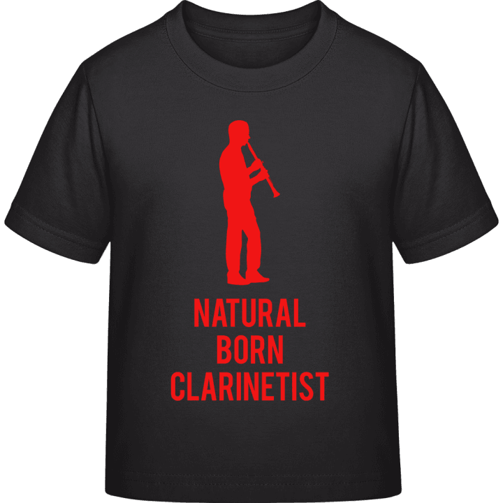 Natural Born Clarinetist Kinder T-Shirt contain pic