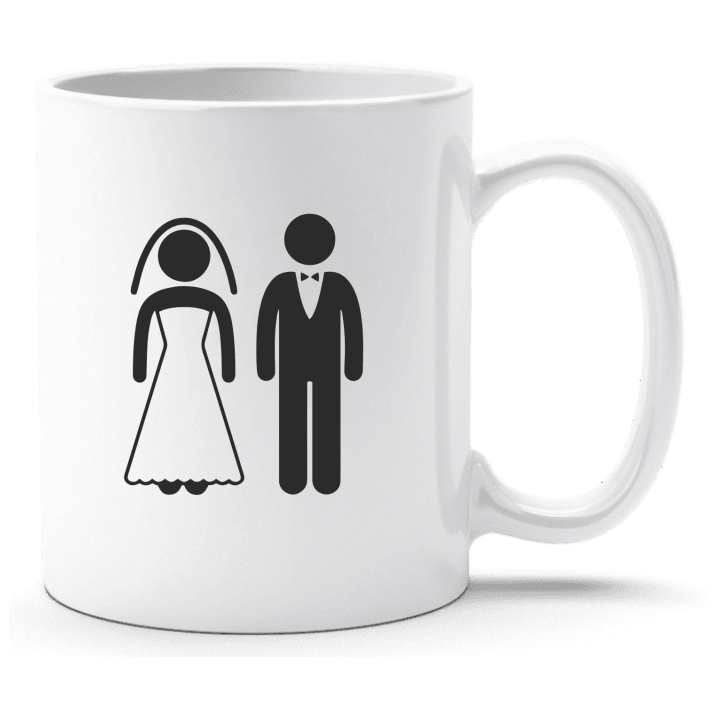 Groom And Bride Cup contain pic