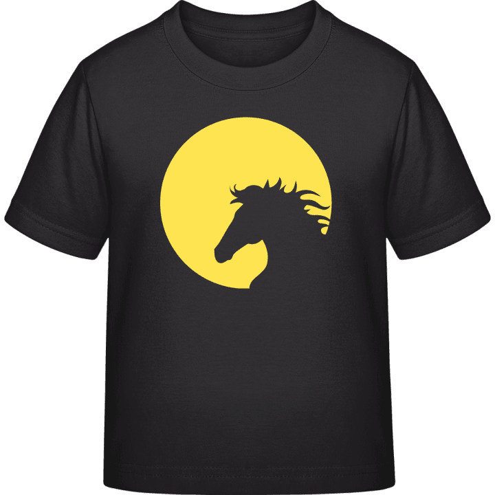 Horse In Moonlight T-shirt til børn 0 image