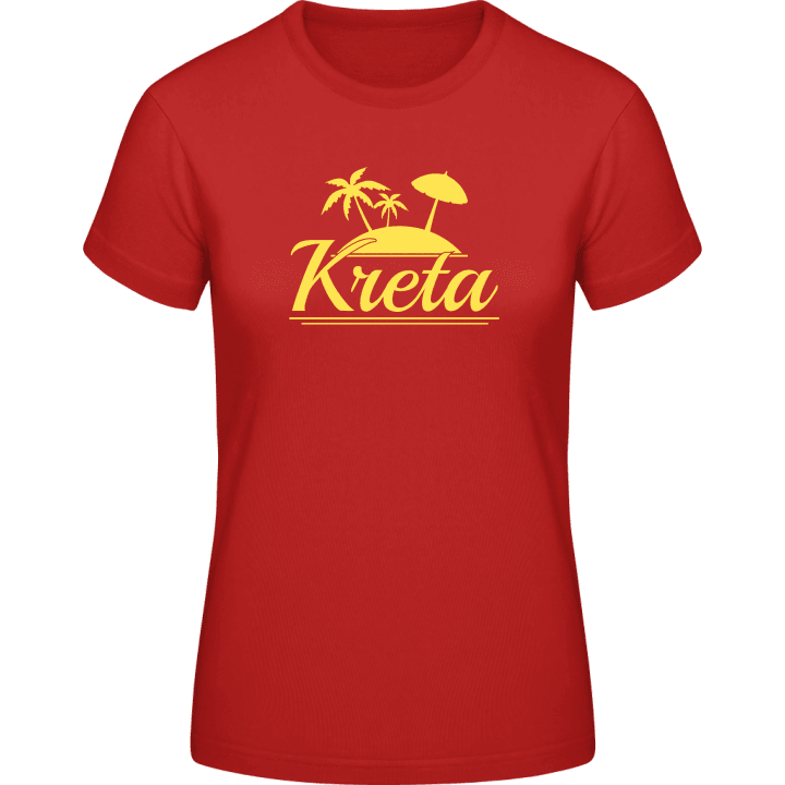 Kreta Frauen T-Shirt contain pic