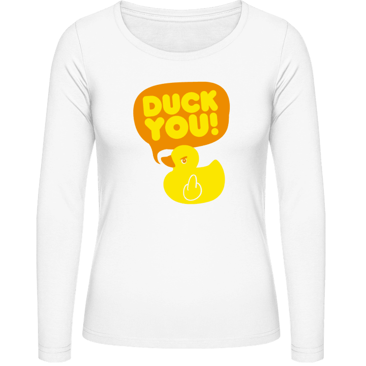 Duck You T-shirt à manches longues pour femmes 0 image