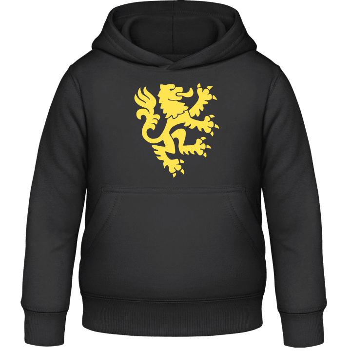 Rampant Lion Coat of Arms Sweat à capuche pour enfants contain pic