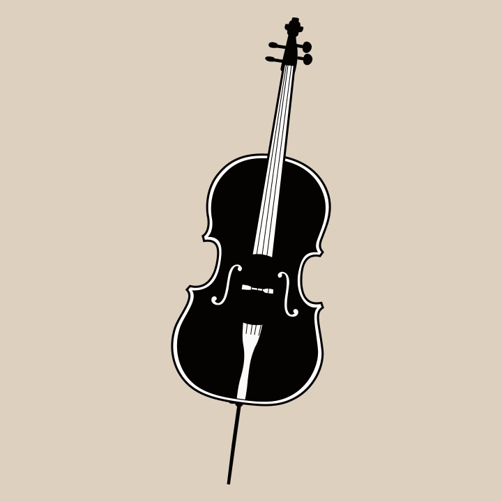 Cello Outline Bolsa de tela 0 image