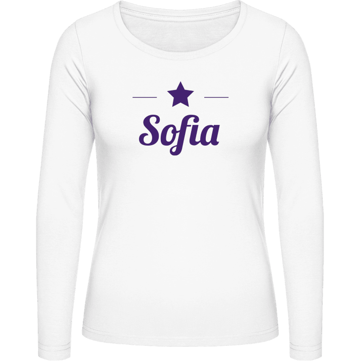 Sofia Star Vrouwen Lange Mouw Shirt 0 image