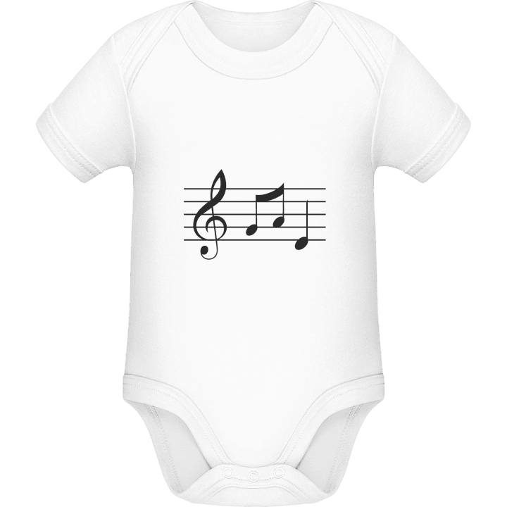 Music Notes Classic Baby romperdress contain pic