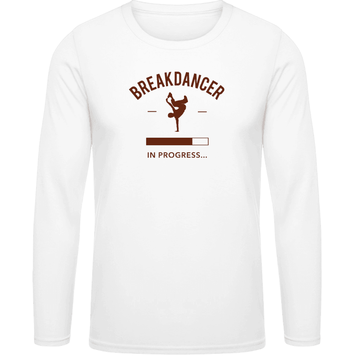 Breakdancer in Progress Langarmshirt contain pic