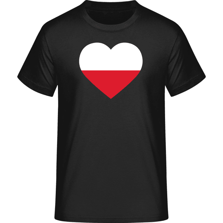 Poland Heart Flag T-Shirt contain pic