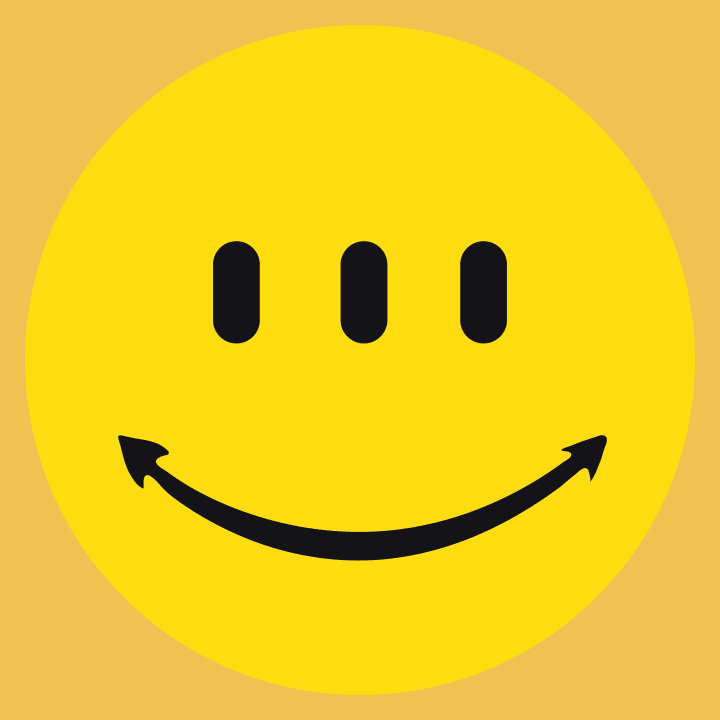 3 Eyed Smiley Cyclop Camiseta de mujer 0 image