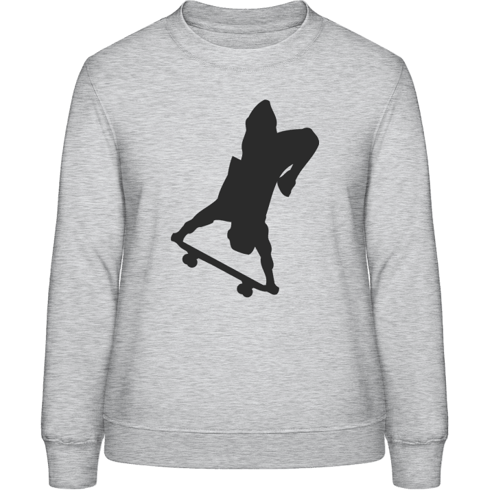 Skateboarder Trick Sweat-shirt pour femme contain pic