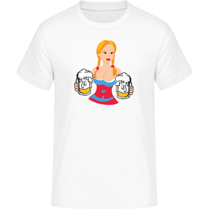 Bavarian Girl With Beer T-Shirt 0 image