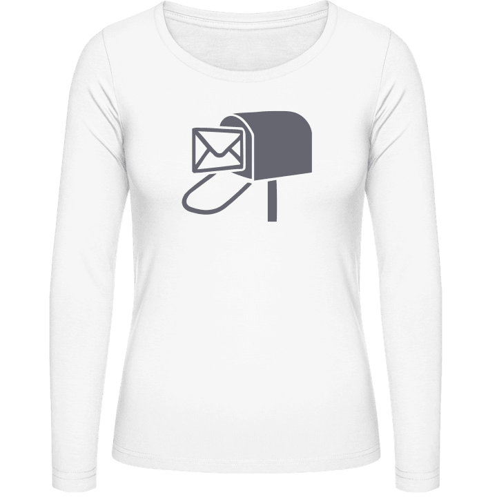Mailbox Vrouwen Lange Mouw Shirt contain pic