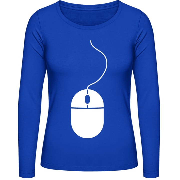 Computer Mouse Vrouwen Lange Mouw Shirt contain pic