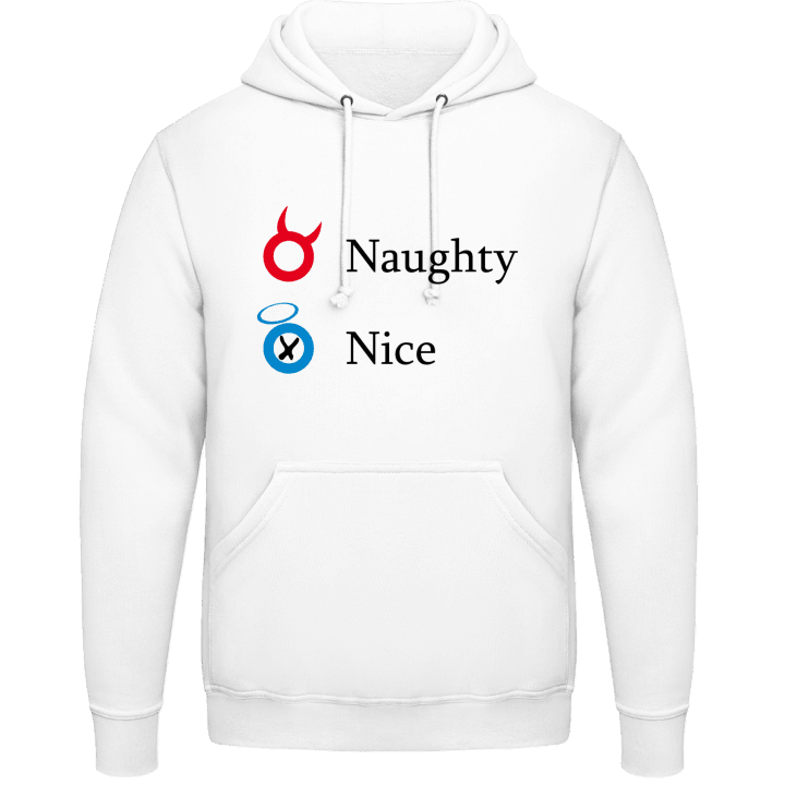 Naughty Nice Sweat à capuche contain pic