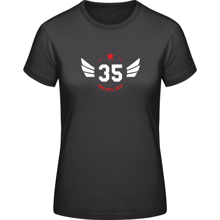35 and still sexy T-shirt för kvinnor 0 image