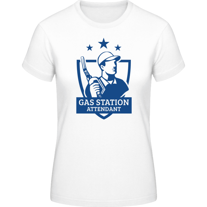 Gas Station Attendant Coat Of Arms Vrouwen T-shirt 0 image