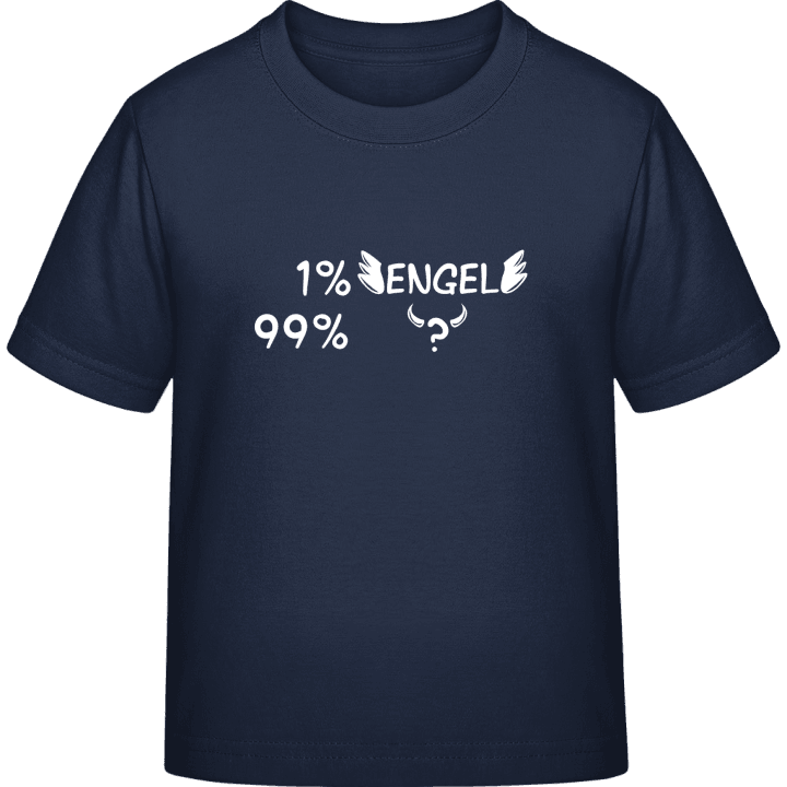 Engel oder Teufel T-shirt pour enfants contain pic